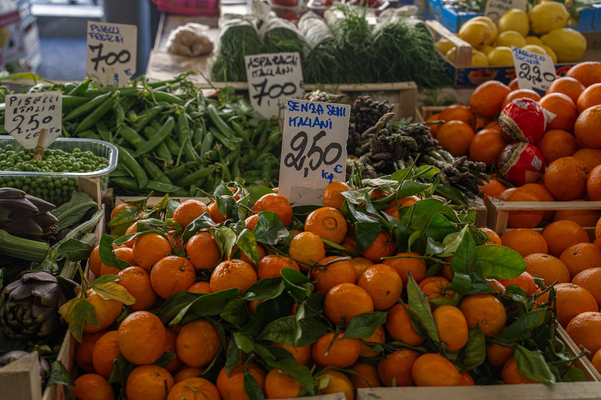 Coltivazioni di cereali biologici in Umbria