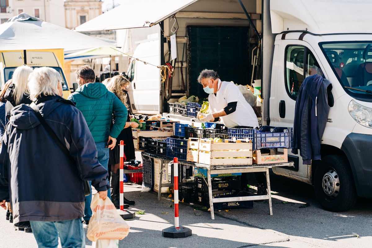 Campi biologici di legumi in Puglia